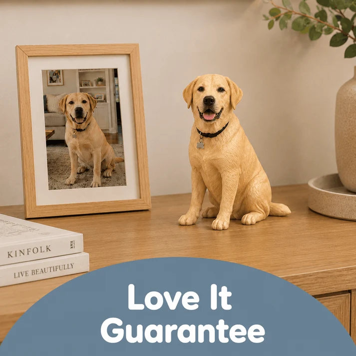 Custom 3D Pet Portrait Memorial Figurine