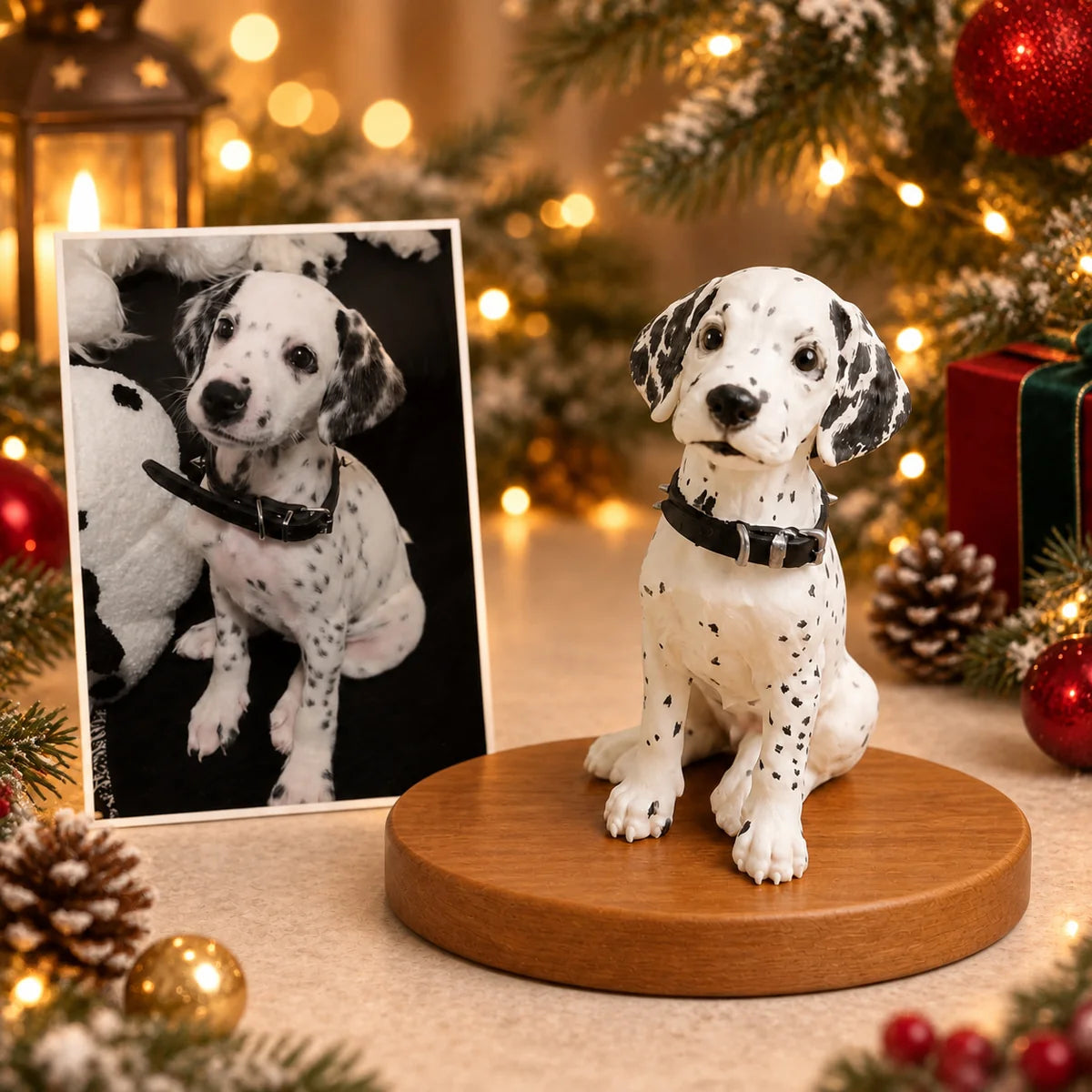 Custom 3D Pet Portrait Memorial Figurine