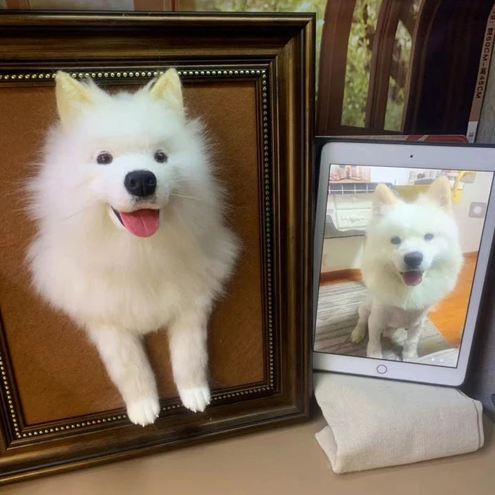 Custom Needle-Felted Pet Portraits