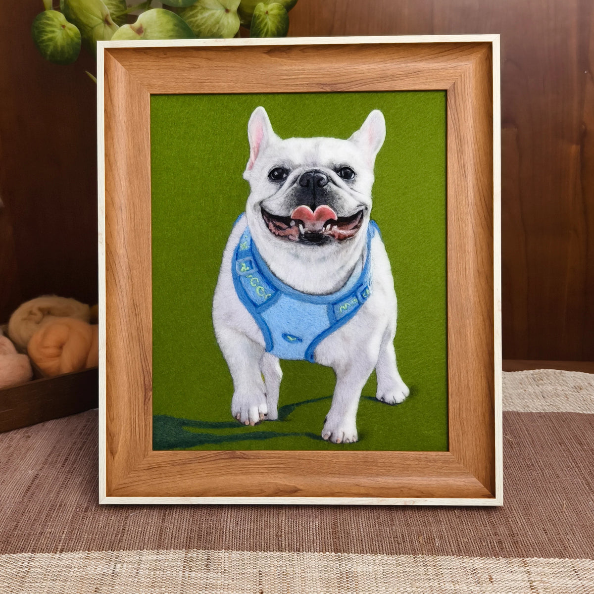 Custom Needle-Felted Pet Portraits
