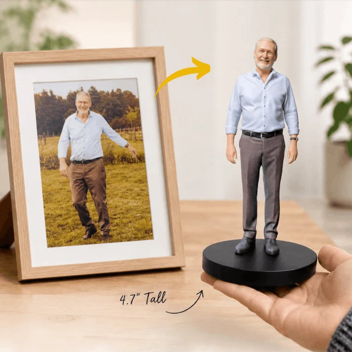 定制3D真人肖像