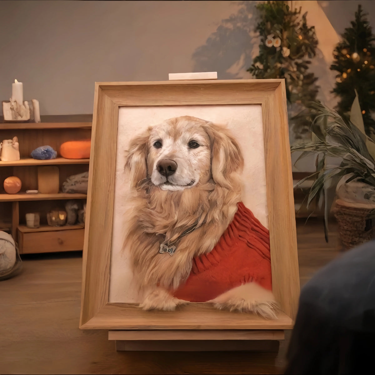 Custom Needle-Felted Pet Portraits